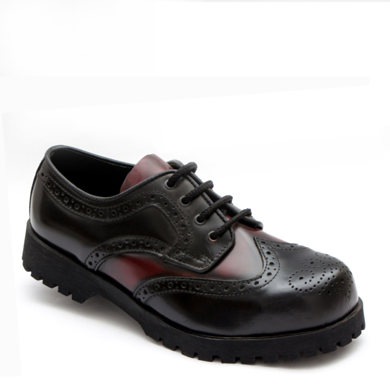Boots & Braces Halbschuh Budapester 2-Colour