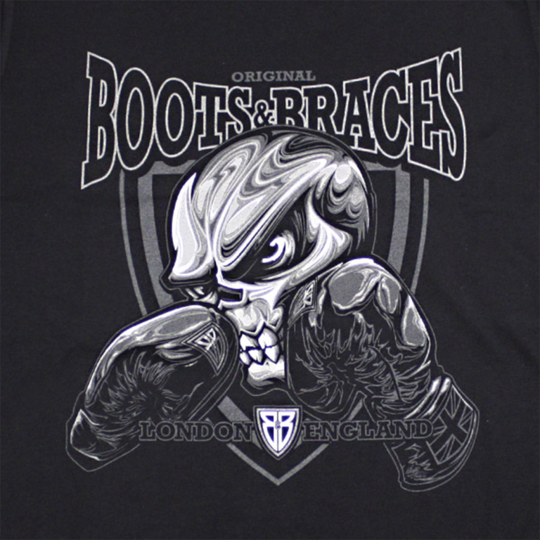 Boots & Braces T-Shirt Boots & Braces Boxer – Bild 2