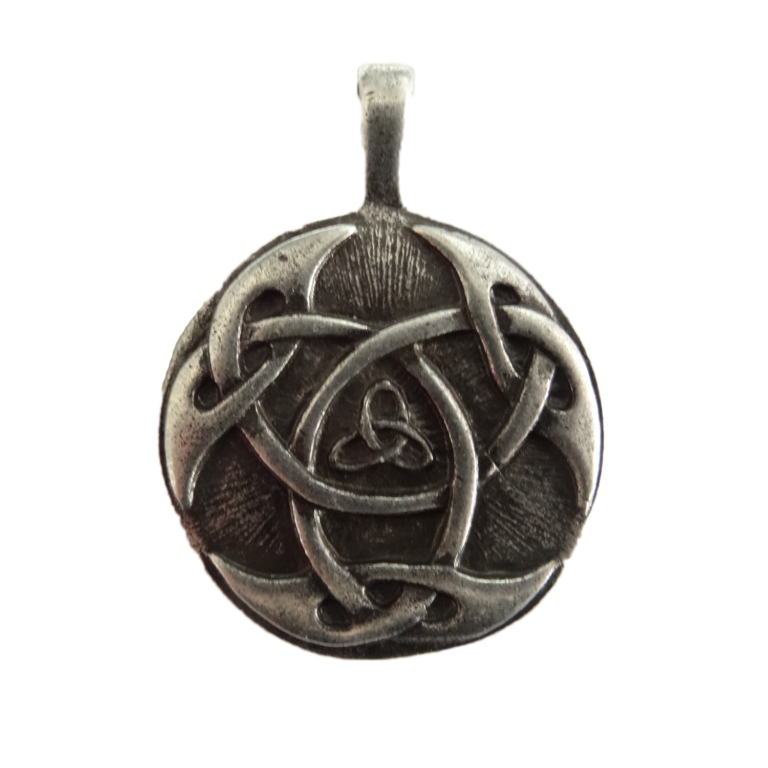 Leather-Steel Fashion Anhänger Celtic Protection