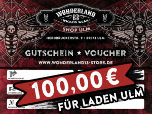 Wonderland 13 Gutschein für Laden Ulm - 100 €