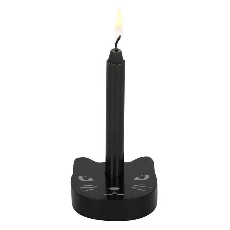Spirit of Equinox Kerzenhalter Black Cat Spell – Bild 3