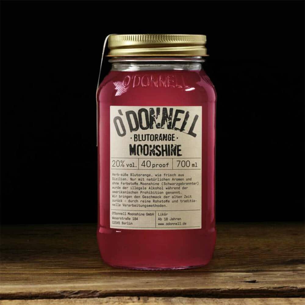 Likör O'Donnell Moonshine Blutorange 0,7l, 20%