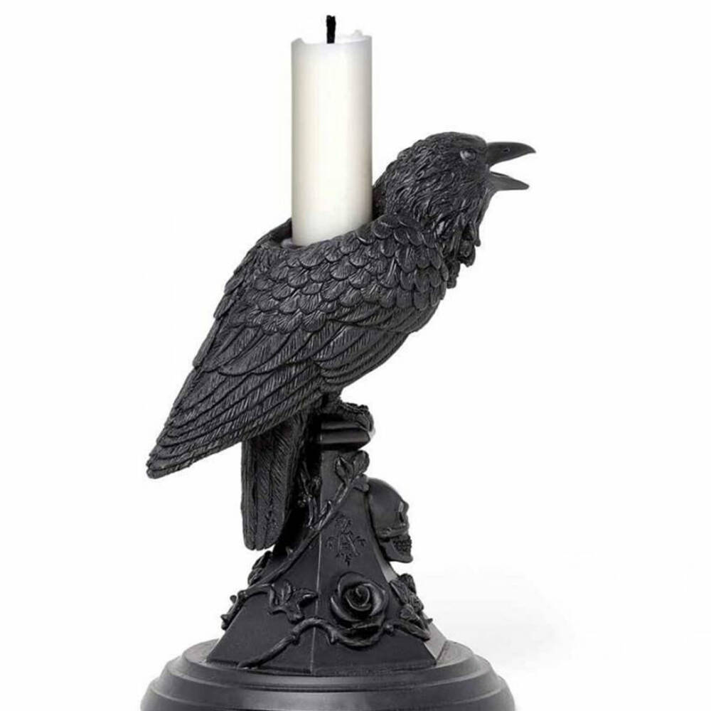 Alchemy Kerzenhalter Poes Raven – Bild 4