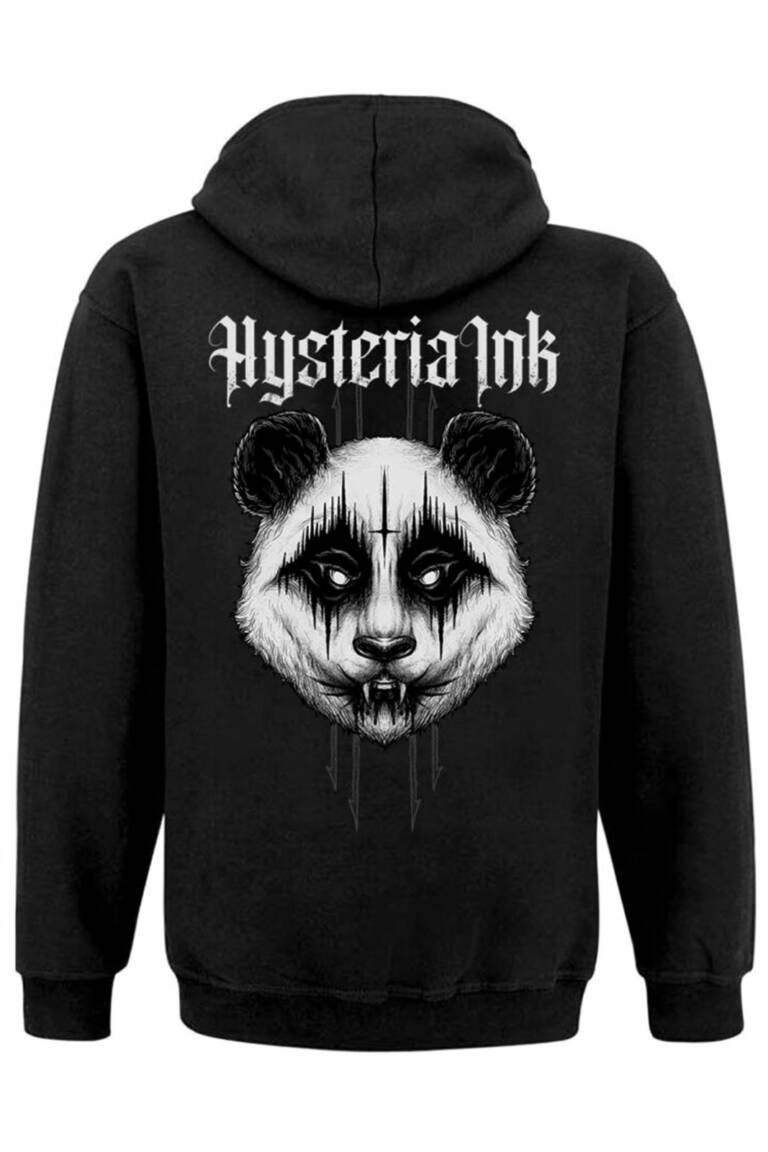 Hysteria Ink Zip-Hoody Tattoo Panda