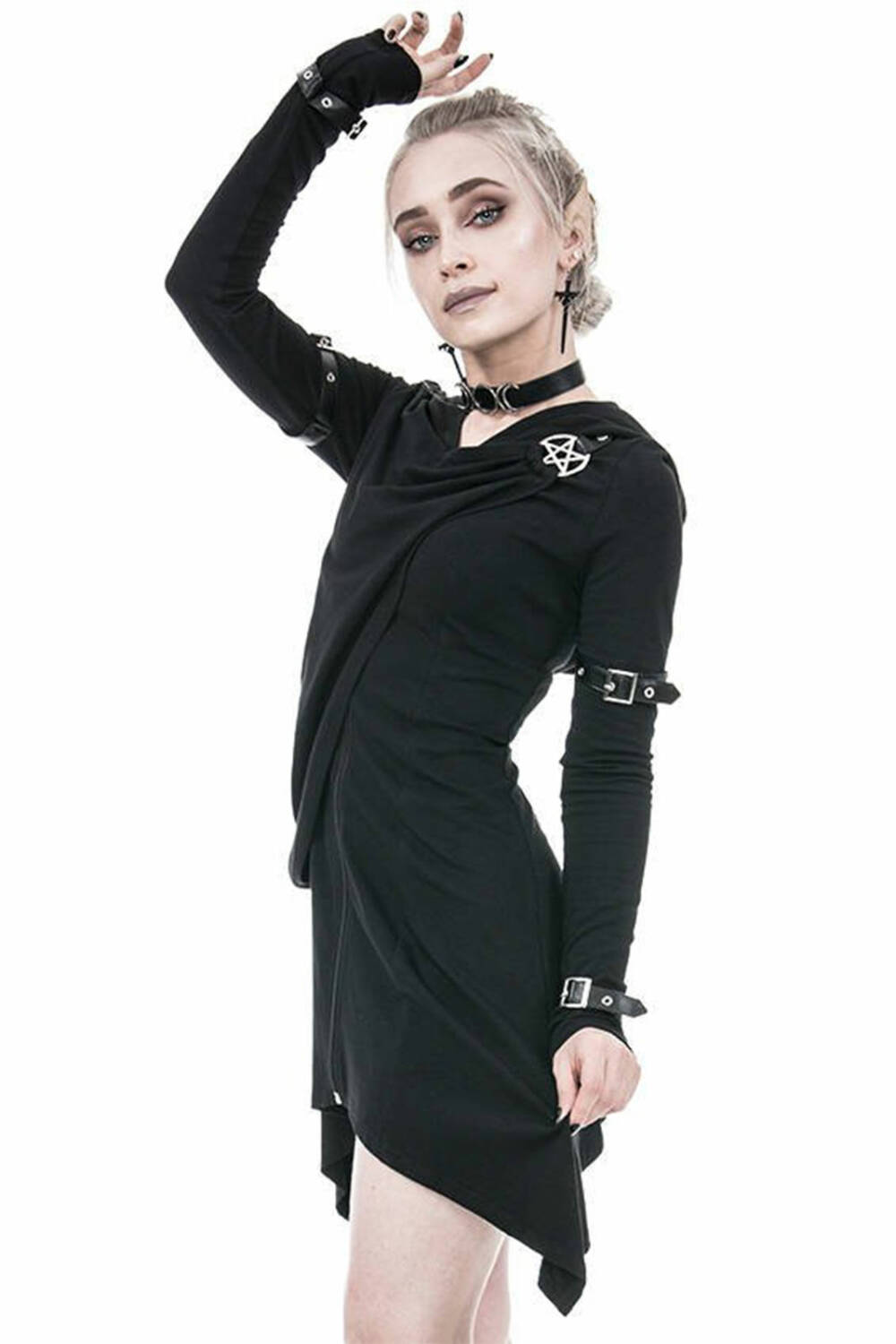 Restyle Kapuzenjacke Black Hecate – Bild 2