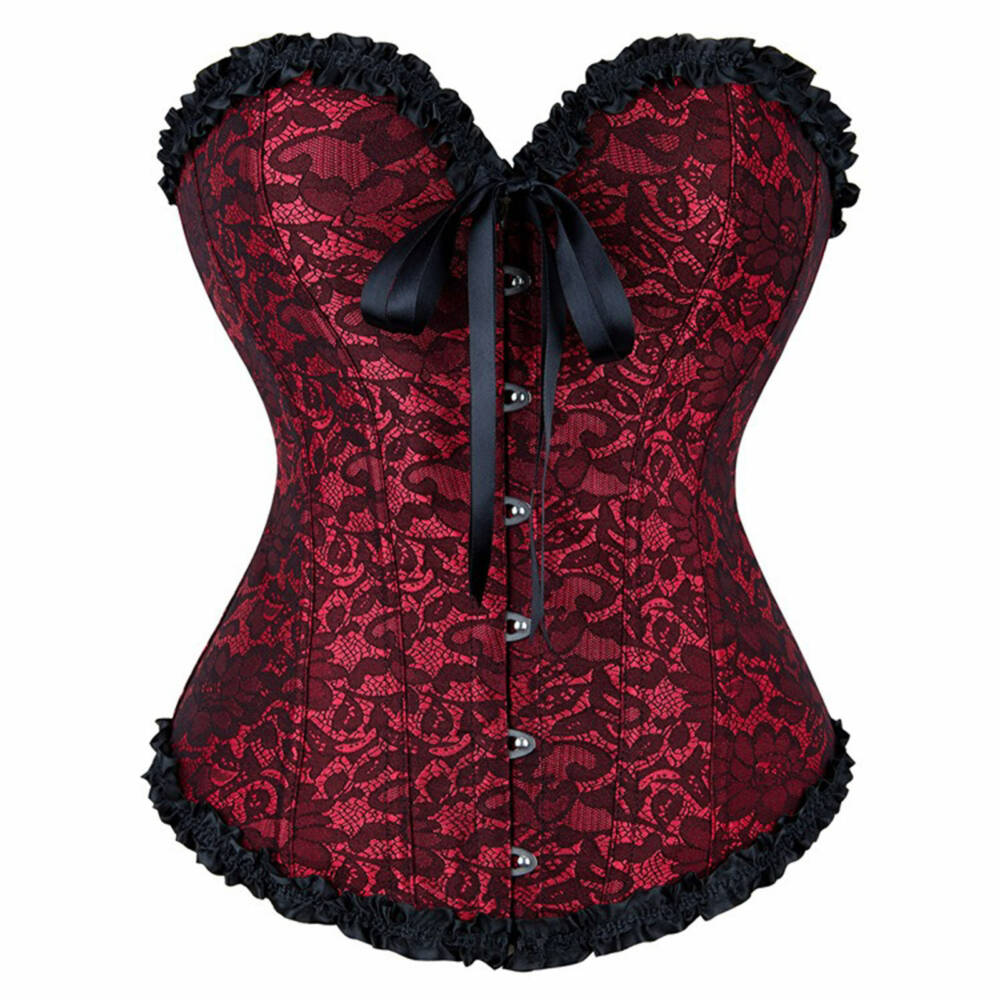 Moon Attic Korsett Deep Red