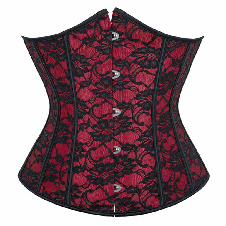 Moon Attic Corset Flowers of Red