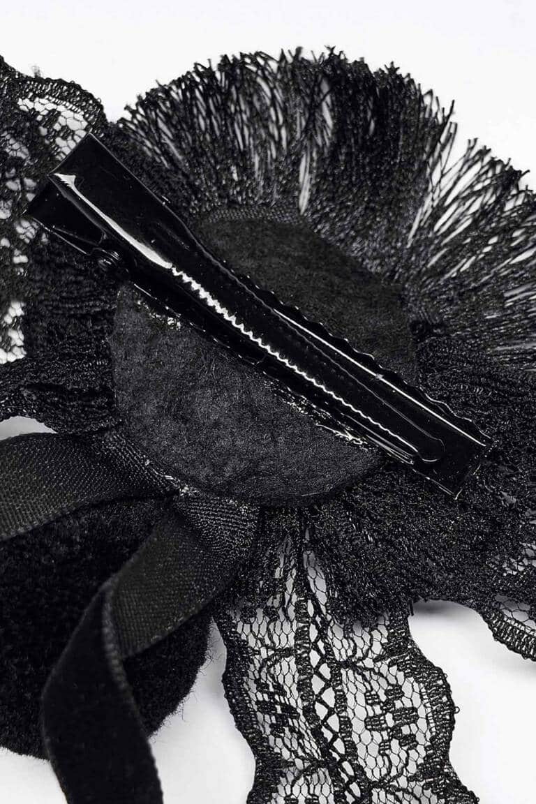 Punk Rave Fliege Black Cat – Bild 4
