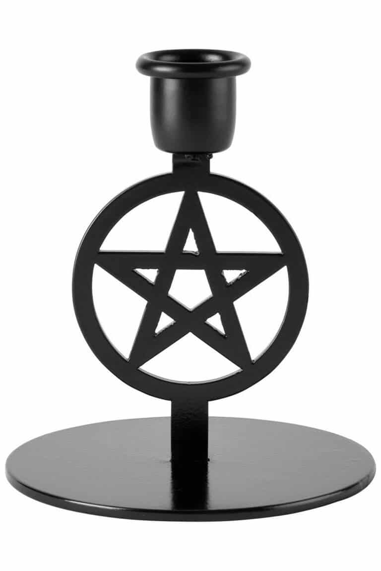 Killstar Kerzenständer Pentagram Small