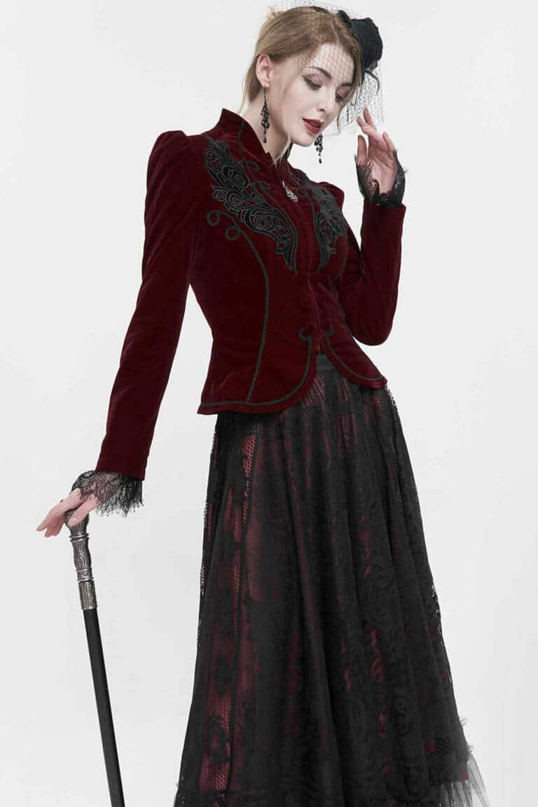 Devil Fashion Jacke Vampires Desire – Bild 6