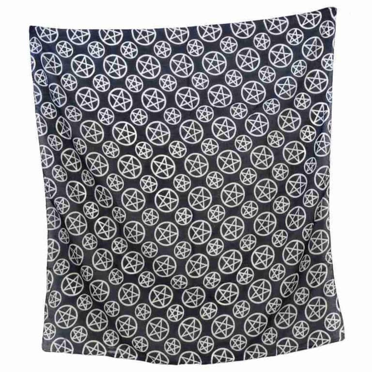 Black Sinner Neckerchief Pentagram Cult