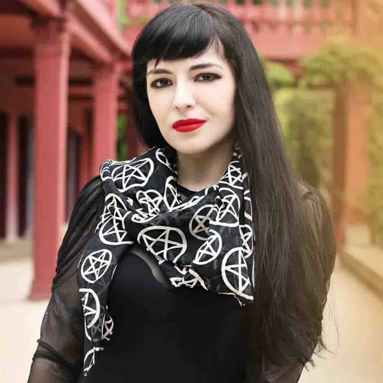 Black Sinner Neckerchief Pentagram Cult – Bild 2