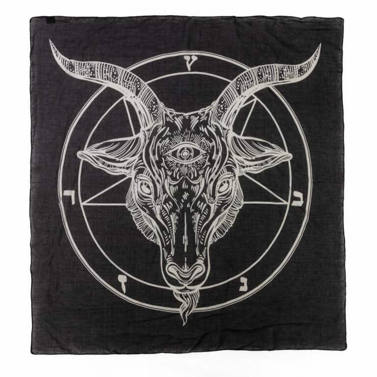 Black Sinner Halstuch Baphomet Circle