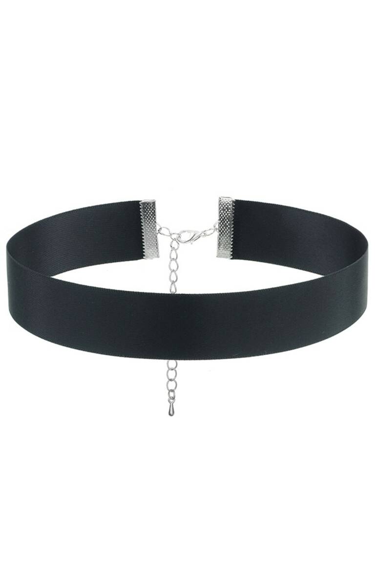 Sayila Choker Black Satin 2,5cm