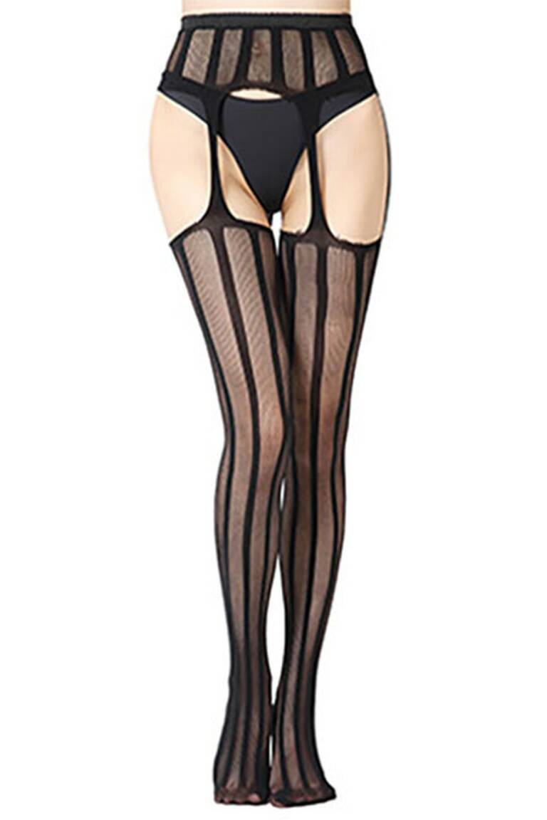 Alcatraz-Gothic Strumpfhose Suspender V2