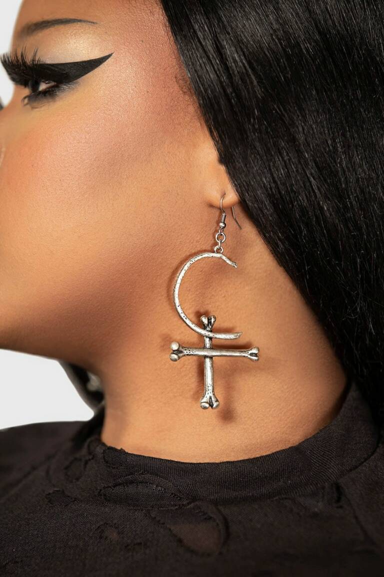 Killstar earrings Harvesting Moonchild – Bild 2