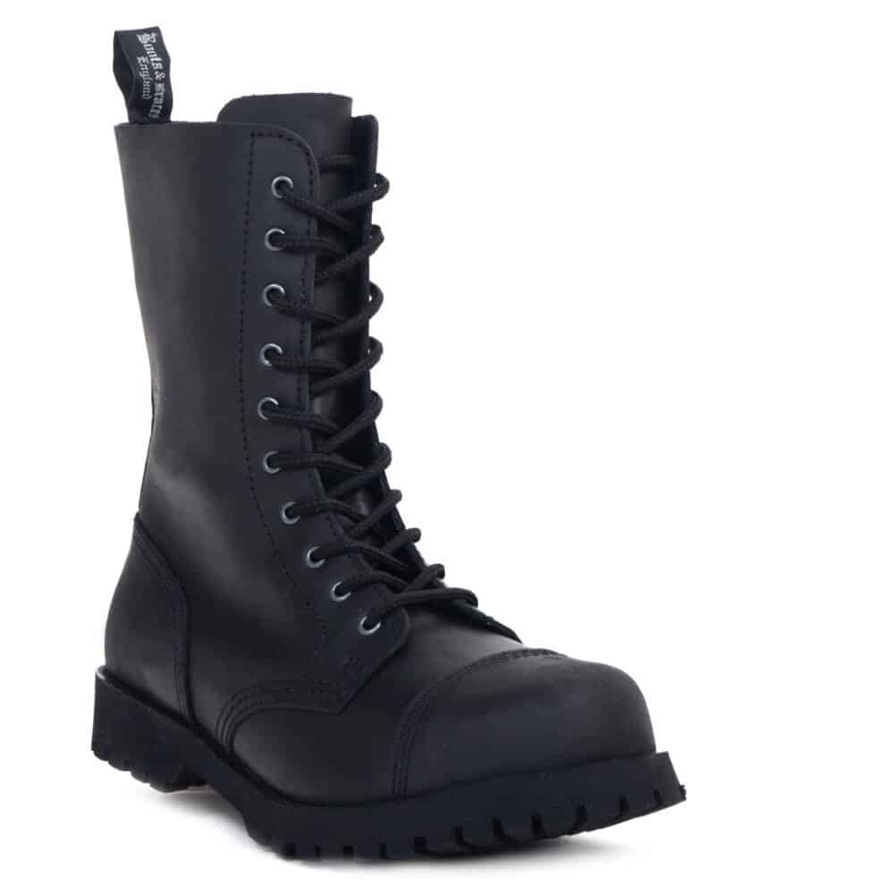 Boots & Braces 10-Loch Stiefel Crazy Horse