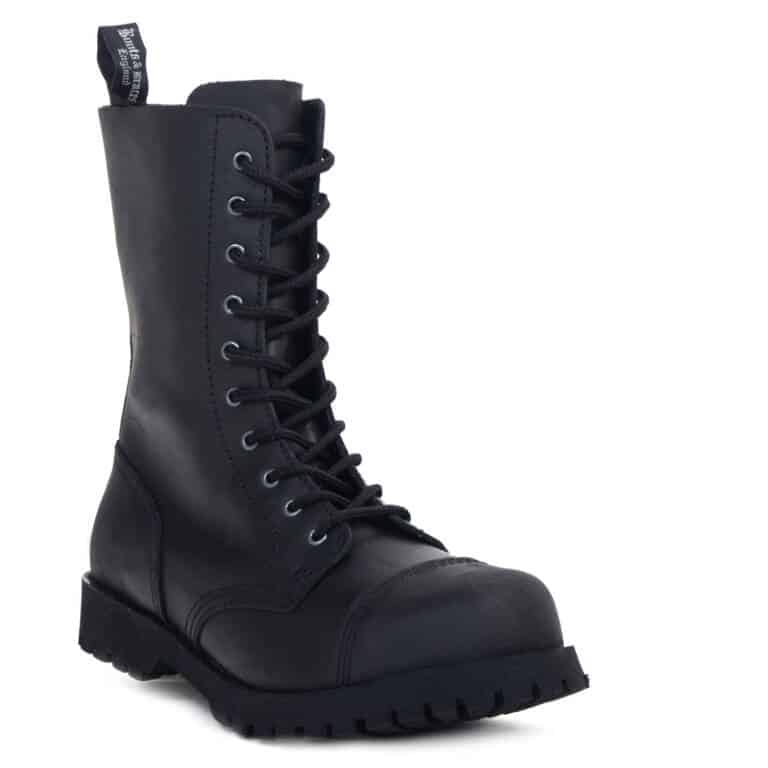 Boots & Braces 10-Loch Stiefel Crazy Horse