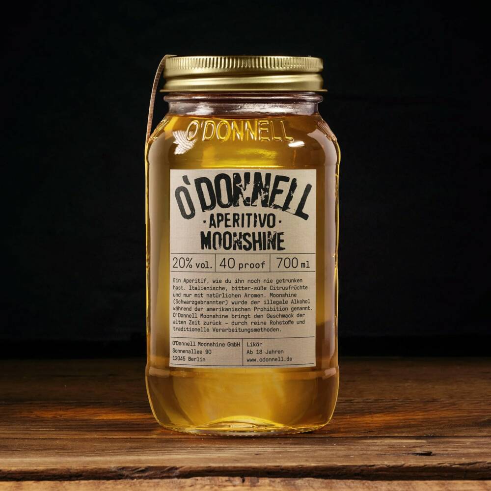 Likör O'Donnell Moonshine Aperitivo 0,7l, 20%