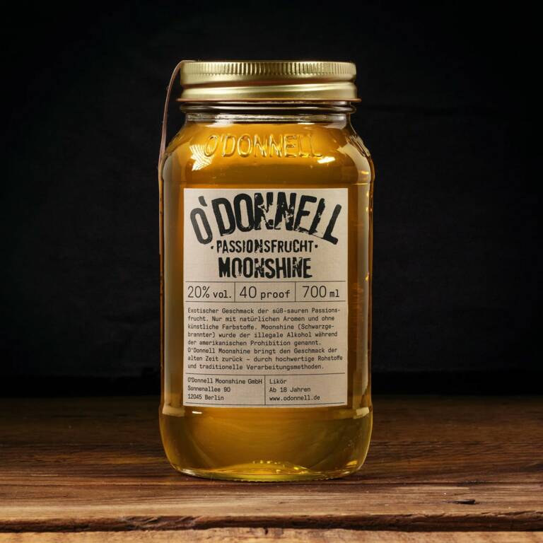 Likör O'Donnell Moonshine Passionsfrucht 0,7l, 20%