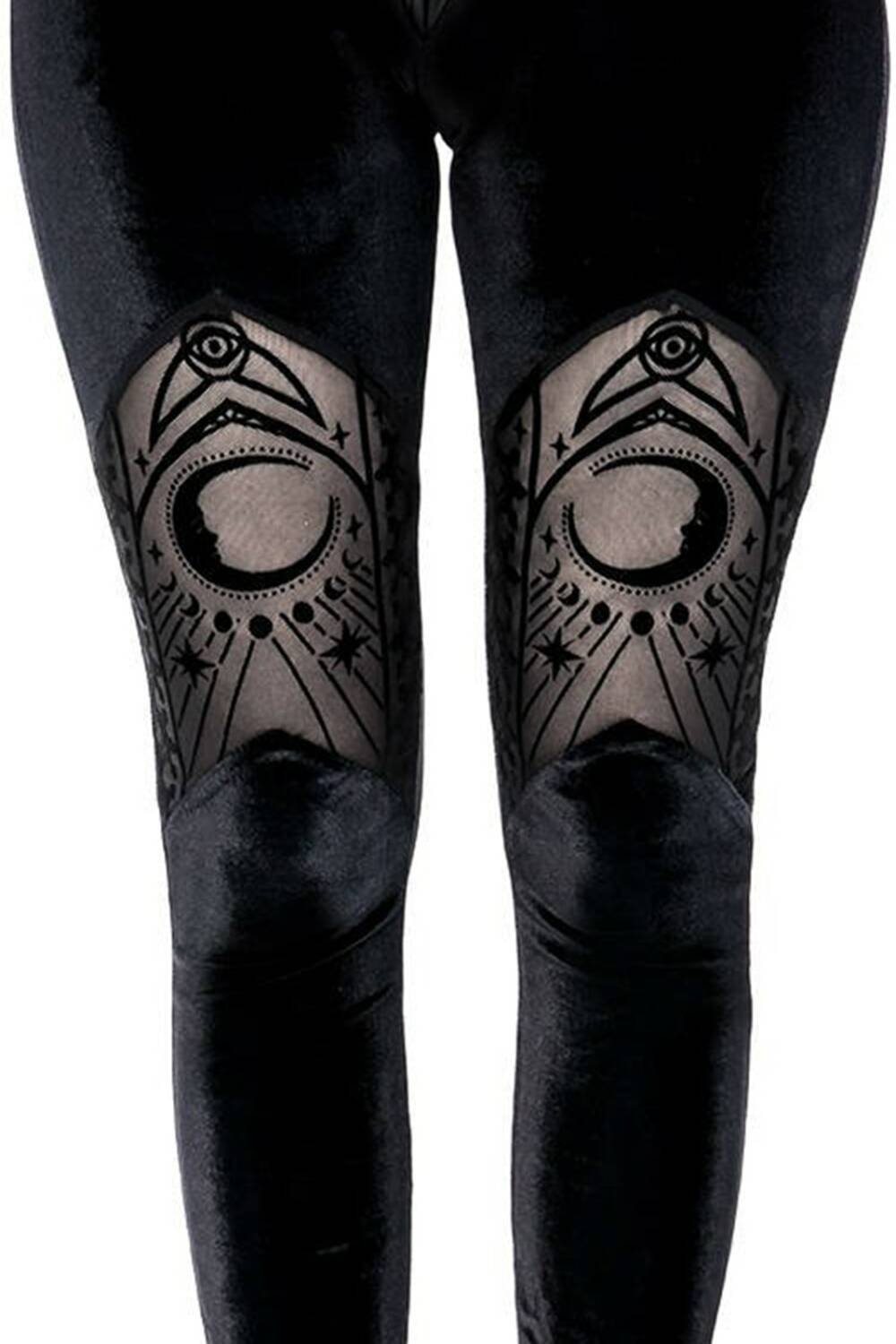 Restyle Legging Cathedral Crescent Moons – Bild 2