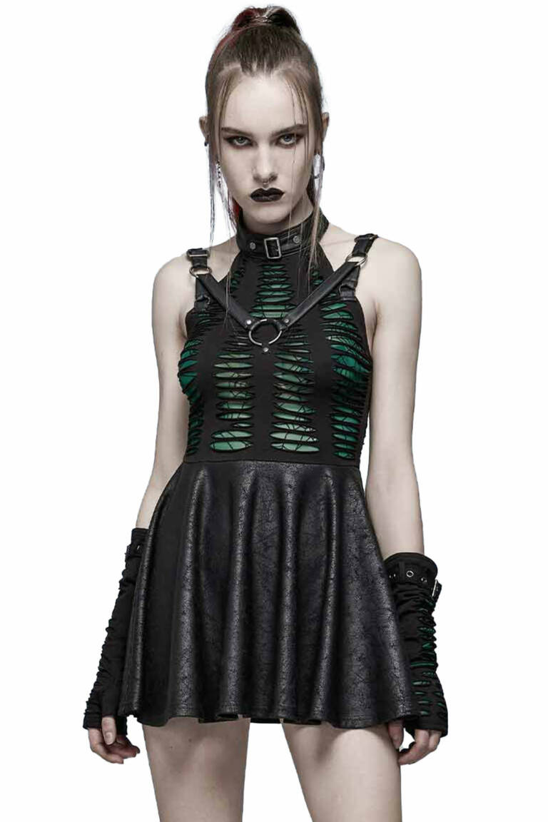 Punk rave dress Widows Poison