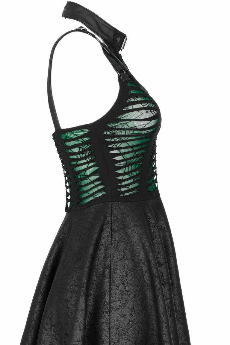 Punk rave dress Widows Poison – Bild 4