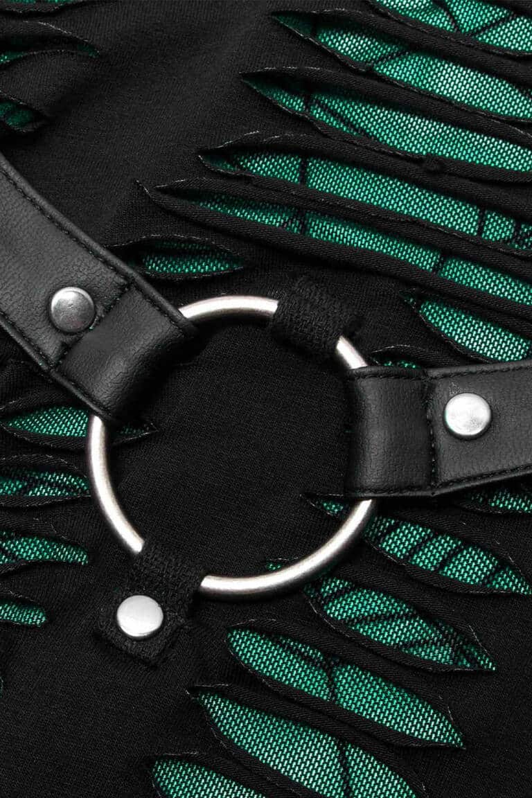 Punk rave dress Widows Poison – Bild 6