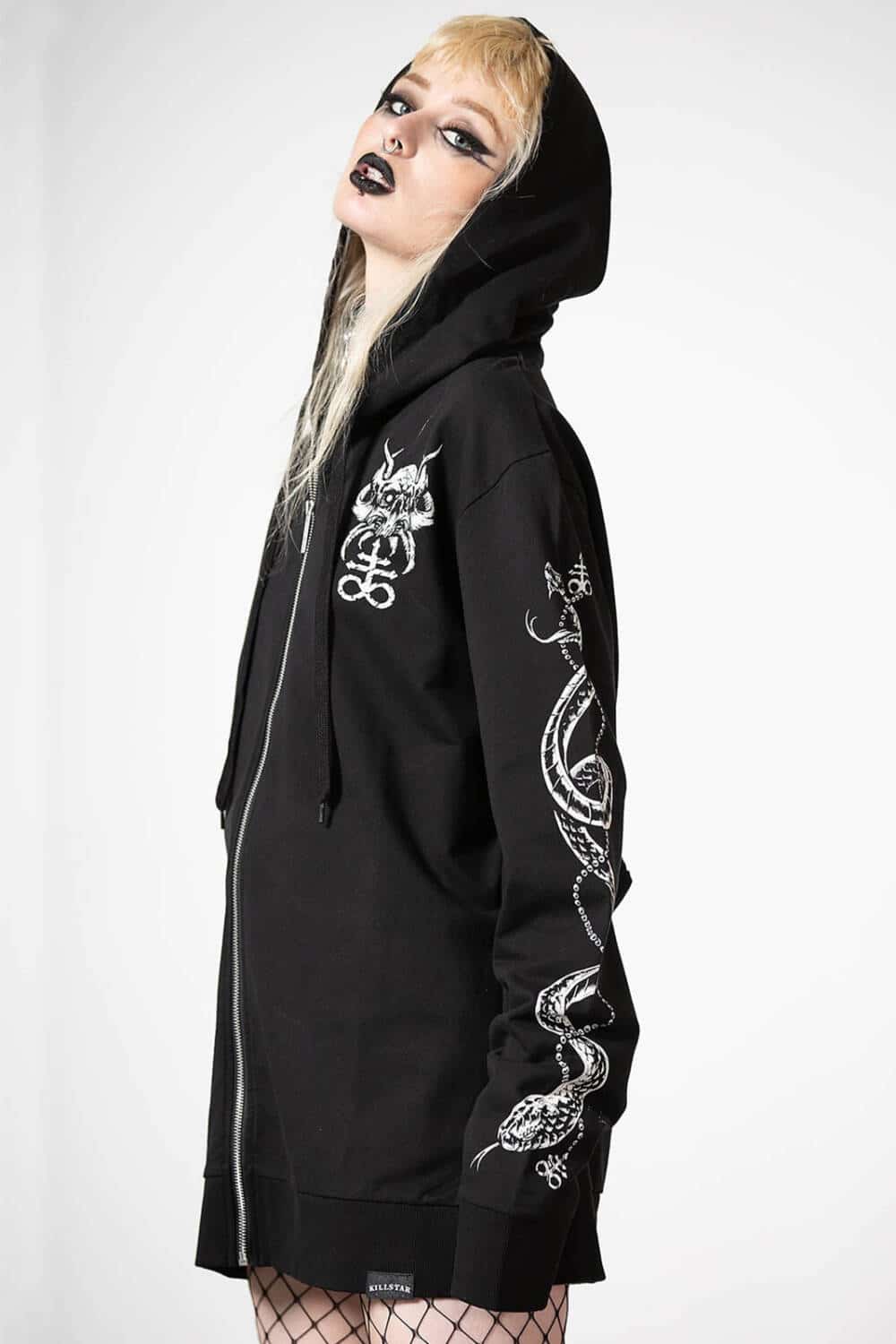 Killstar Zip-Hoodie Anders – Bild 3