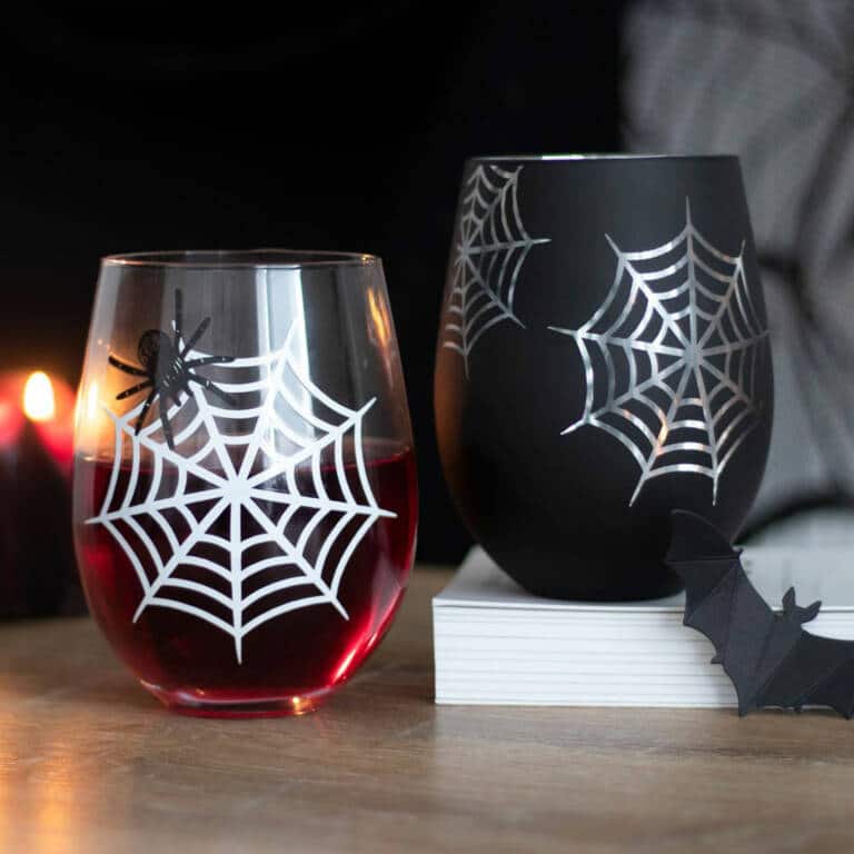 Spirit of Equinox Weinglas-Set Spider and Web – Bild 2