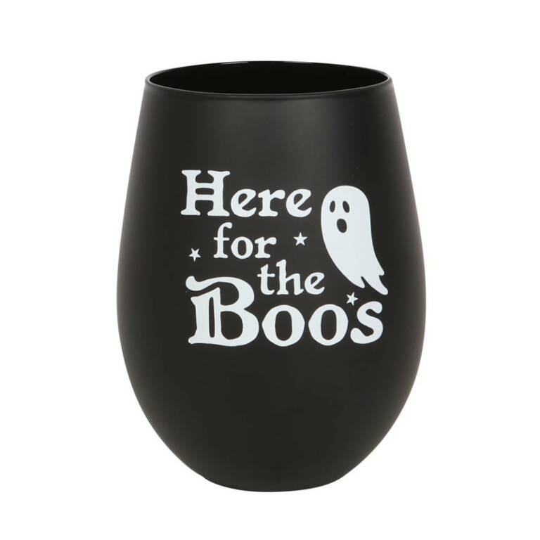 Spirit of Equinox Weinglas Here for the Boos