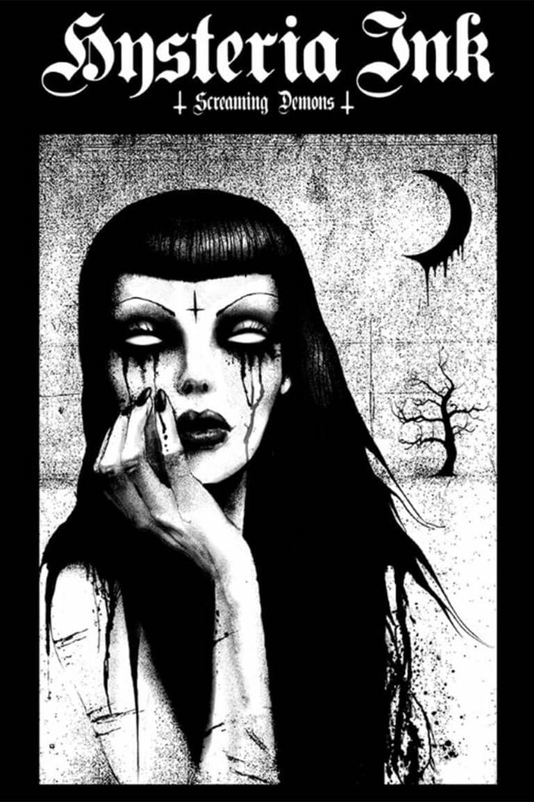 Hysteria Ink T-Shirt Sadness – Bild 2