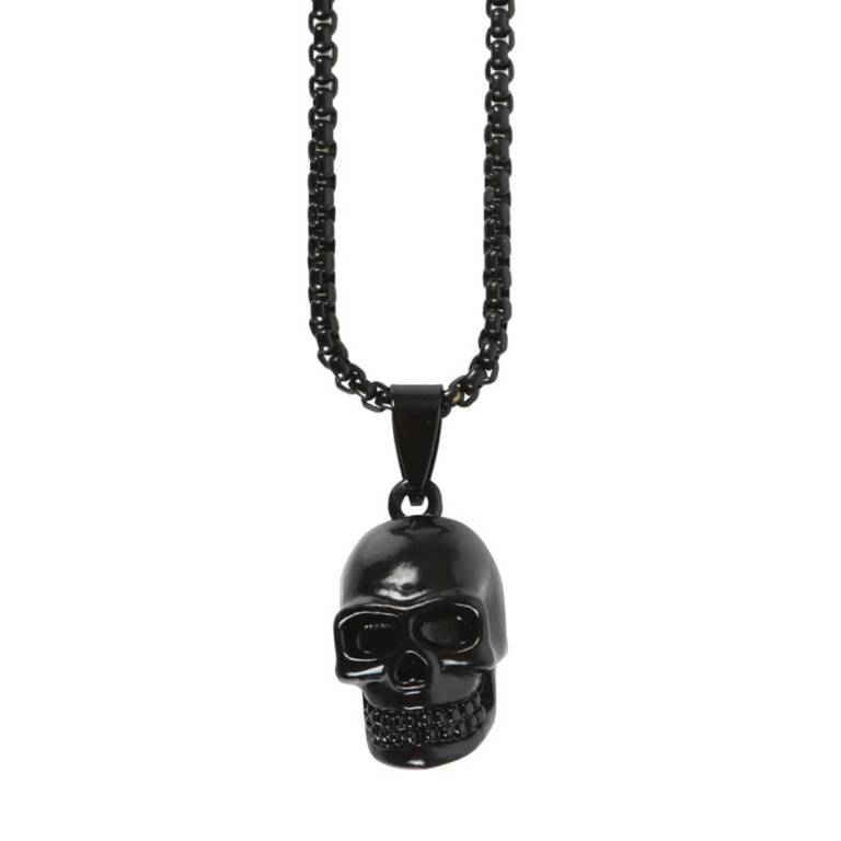 Spirit of Equinox Halskette Black Skull – Bild 2