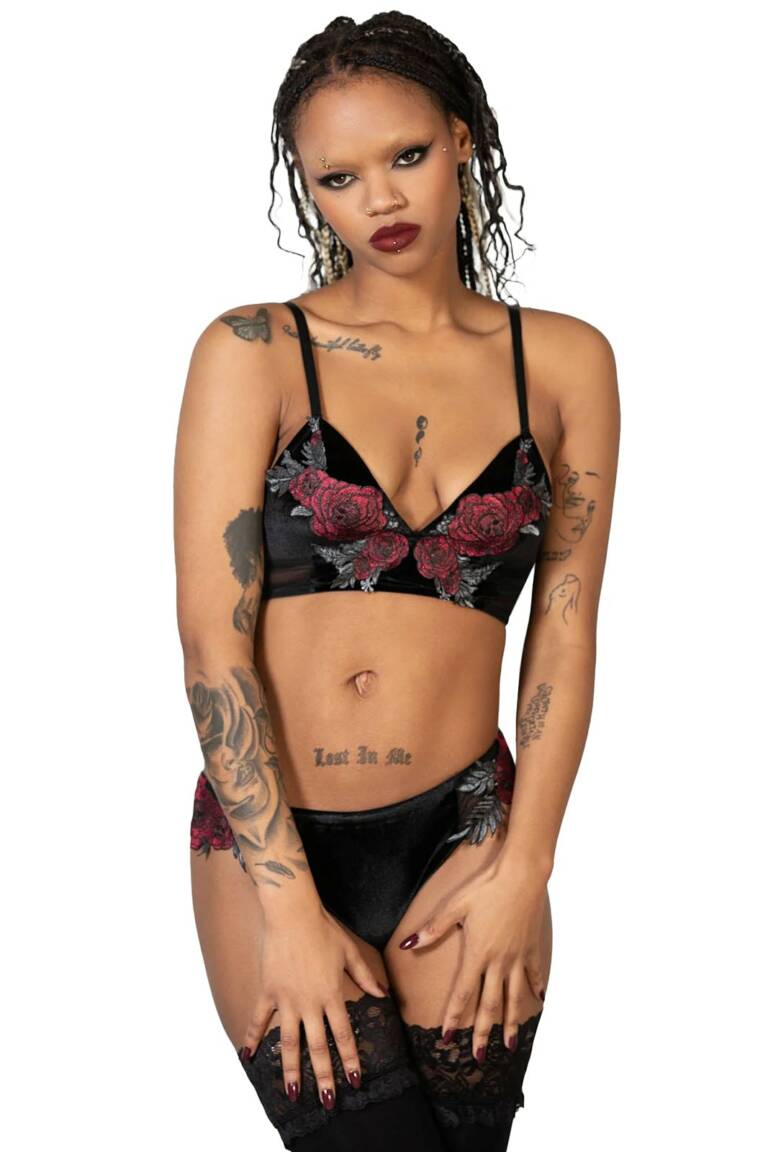 Killstar bra top Pandoras Roses