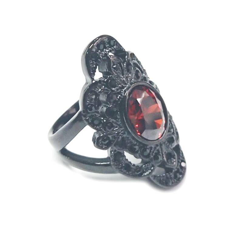 White Dragon Ring Red Curse