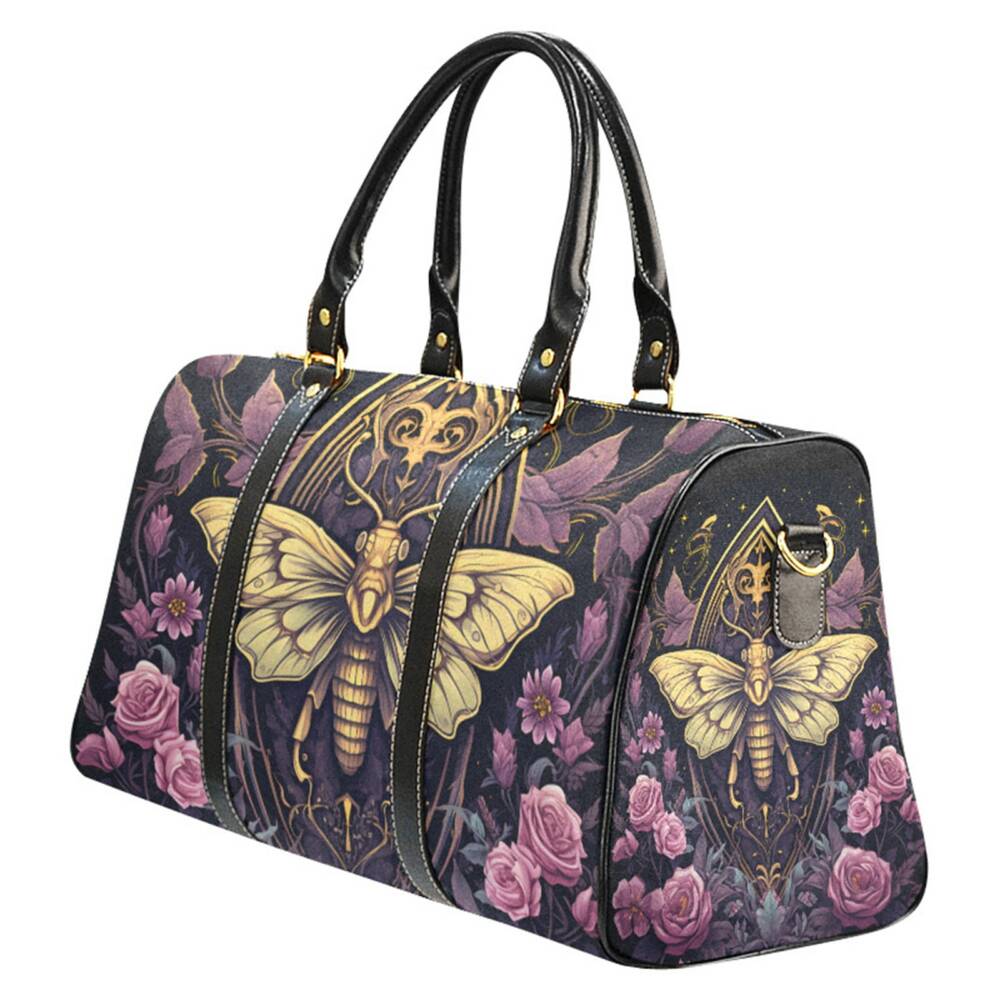 Barmetal Reisetasche Butterfly Gold