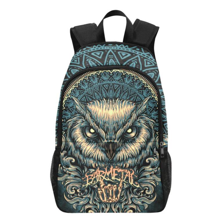 Barmetal Rucksack Mandala Owl – Bild 4