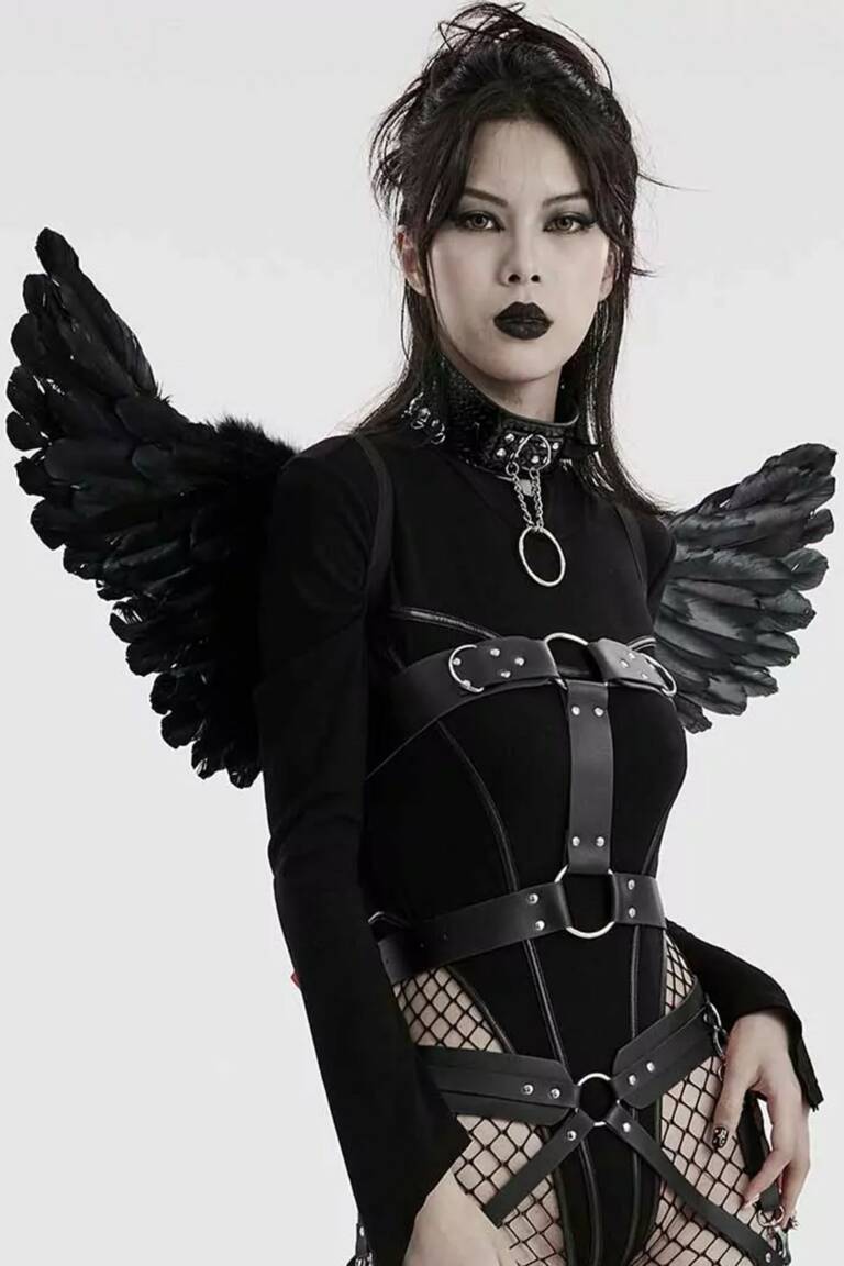 Punk Rave Flügel Gothic Angel – Bild 2