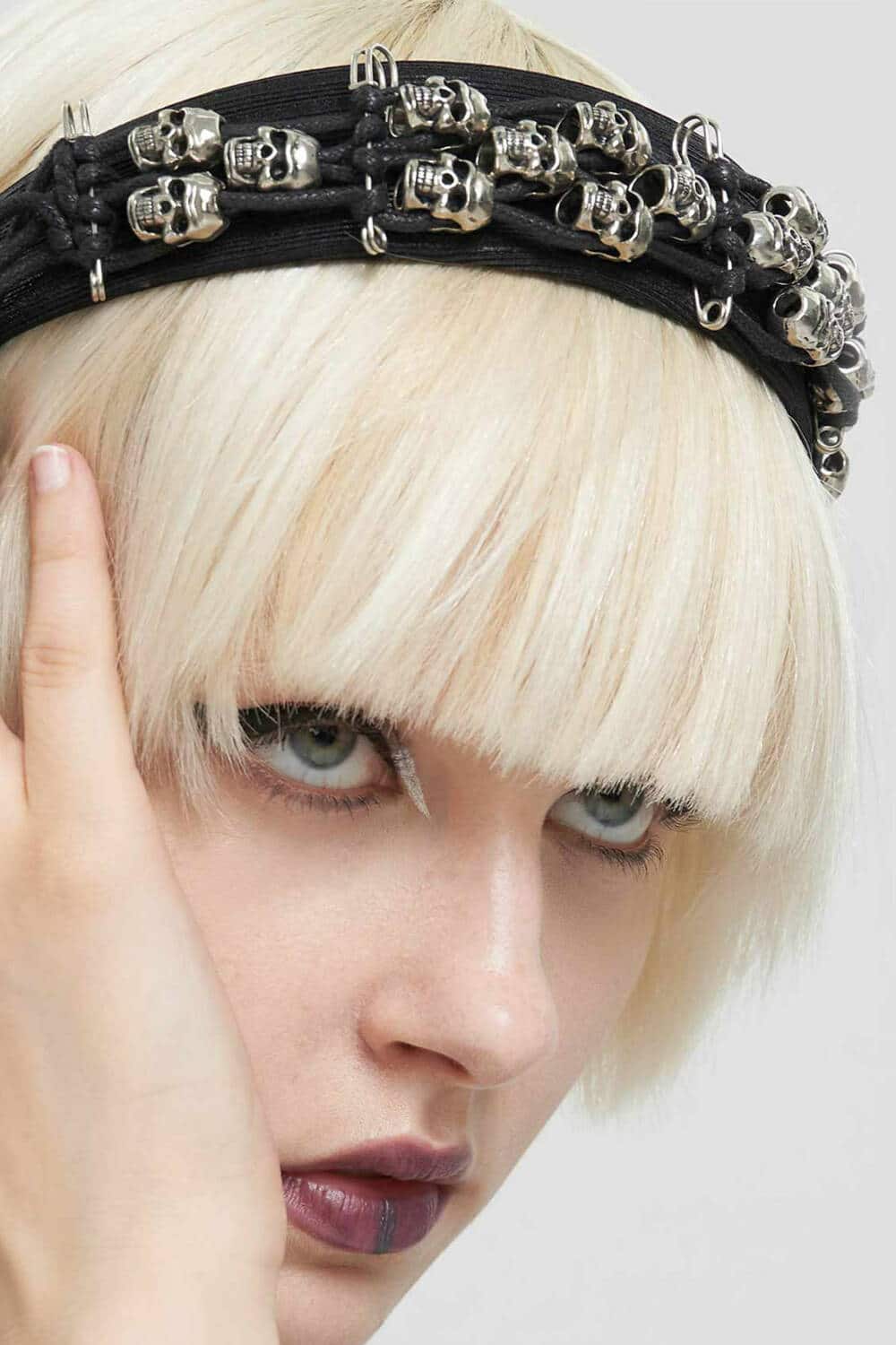 Devil Fashion Haarreif Skullz – Bild 2