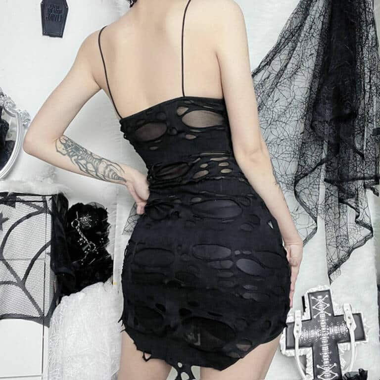 Moon Attic Kleid Tear Me – Bild 2