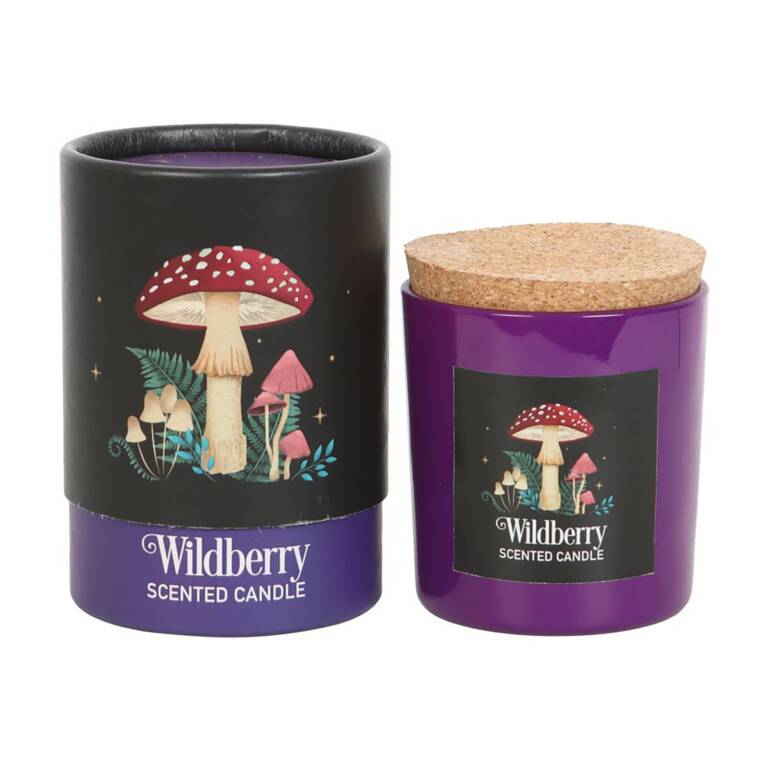 Spirit of Equinox Candle Forest Mushroom Wildberry – Bild 2