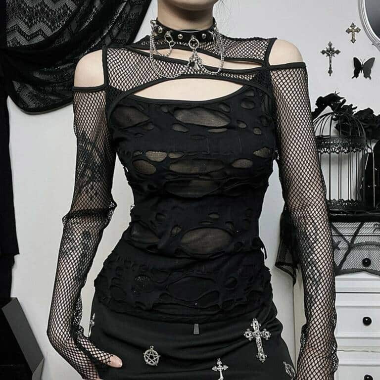 Moon Attic Top Rip Me