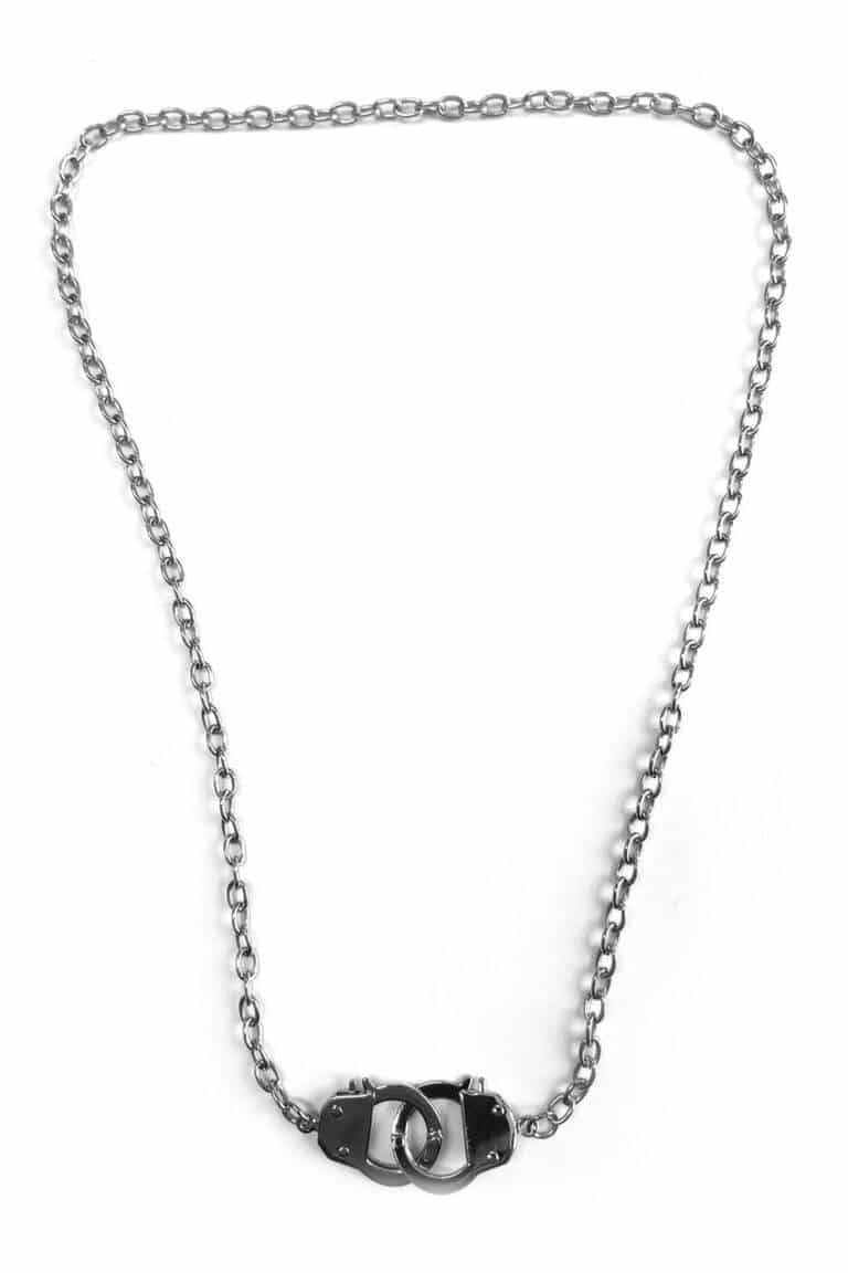 White Dragon Halskette Handcuffs 42cm