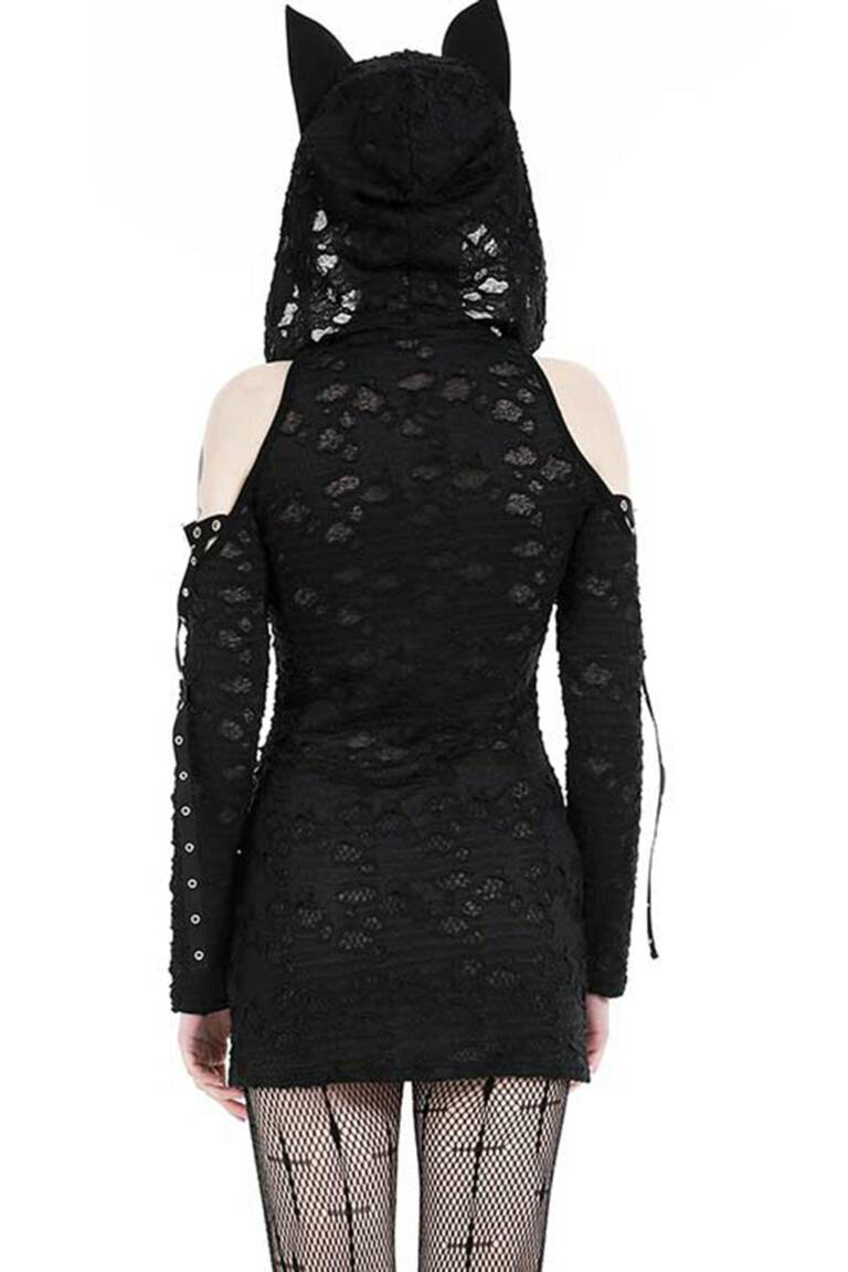 Dark in Love Kleid Doomsday Kitten – Bild 3