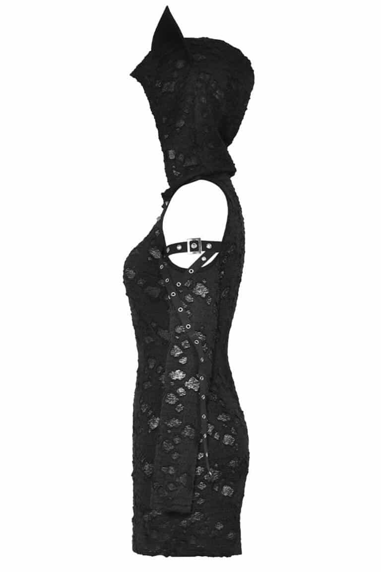 Dark in Love Kleid Doomsday Kitten – Bild 7