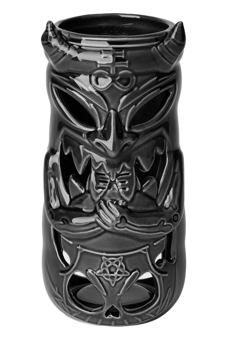 Killstar Halter für Teelichter Tiki Demon