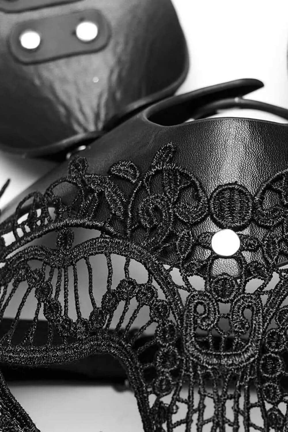 Punk Rave Maske Hell Bunny – Bild 3