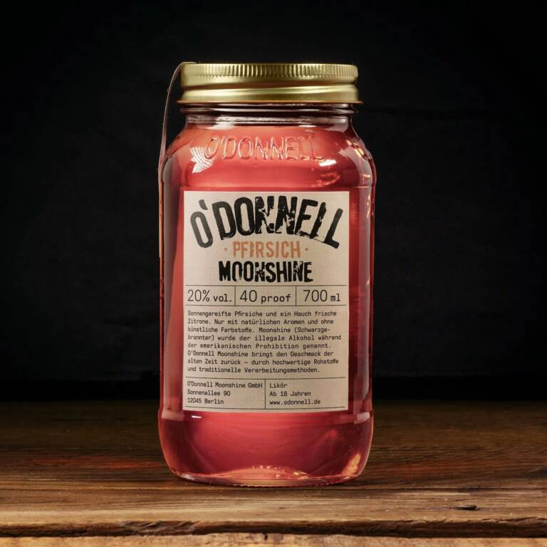 Likör O'Donnell Moonshine Pfirsich 0,7l, 20%