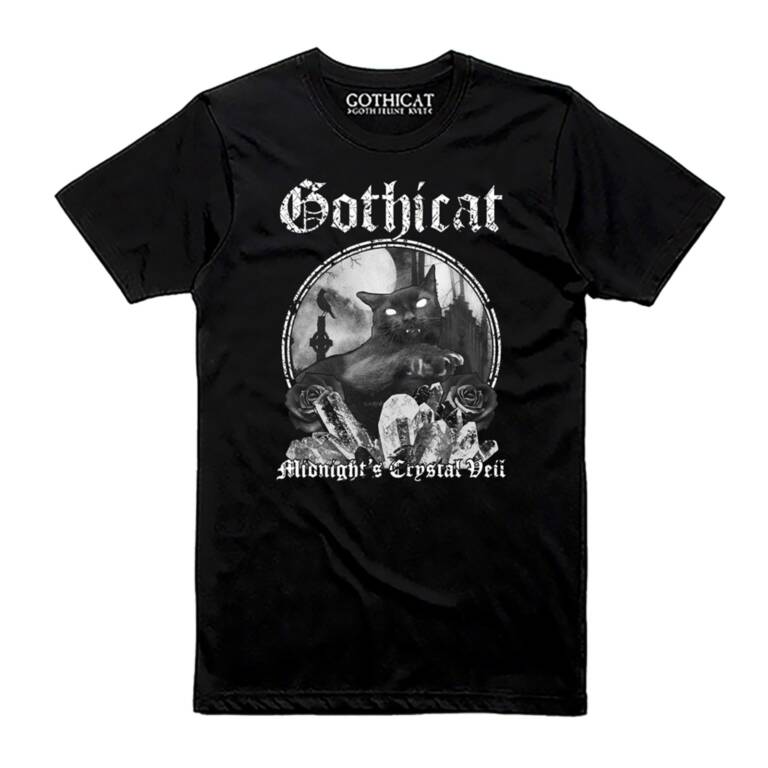 Gothicat T-Shirt Midnights Crystal Veil