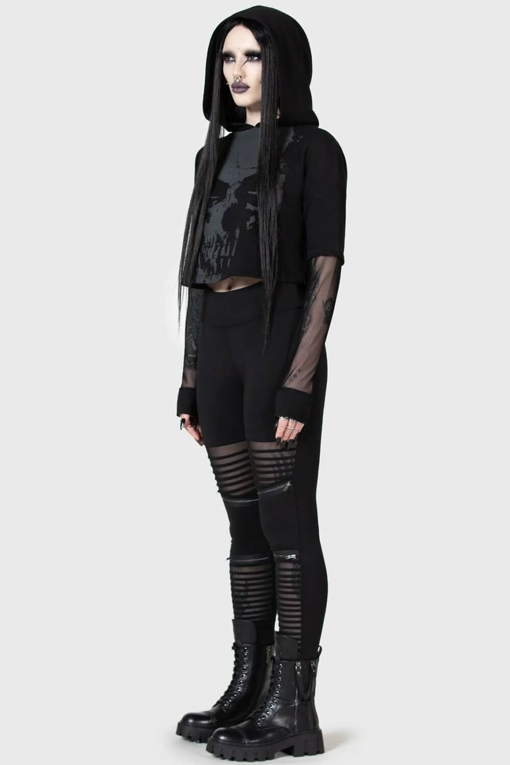 Killstar Kihilist Legging Claras Trap – Bild 2
